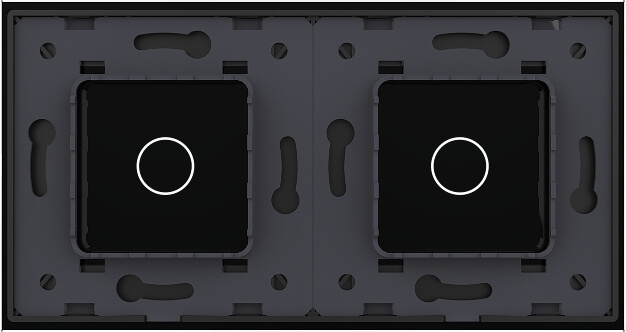 1 Gang + 1 Gang Panel