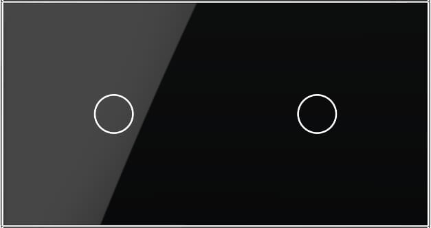 1 Gang + 1 Gang Panel